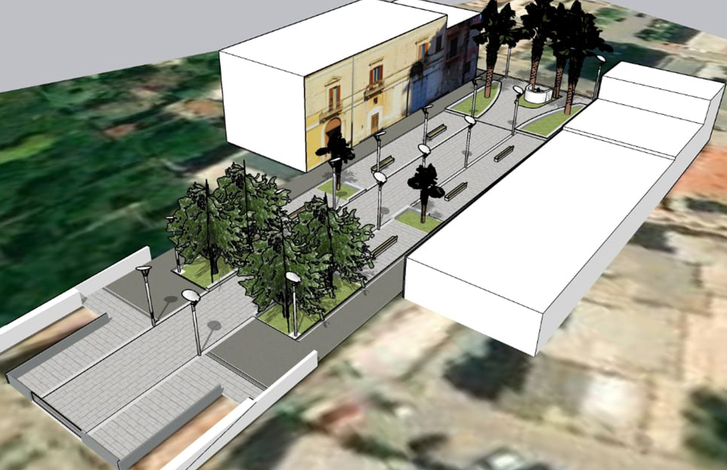 San Ferdinando, ecco come sarà recuperata piazza Padre Pio. La Giunta approva il progetto preliminare